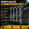 Trampolin Bodenanker Set 4er Sturmanker Erdanker mit XXL Produktbild-Vorschau 4