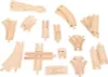 Bigjigs Rail Holzschienen-Set 25 Teile Produktbild-Vorschau 7
