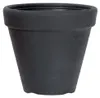 Klassischer runder Blumentopf DBC35 | Anthrazit Produktbild-Vorschau 1