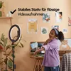 Infinity Goods Ringlicht mit Stativ – LED – 3 Farben – Produktbild-Vorschau 6