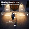 Grafner® Edelstahl Wandlampe mit Bewegungsmelder 26BPIR Produktbild-Vorschau 3