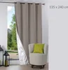 Zasłona termiczna na przelotkach NELSON, 135 x 240 cm Podgląd zdjęcia produktu 2