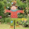 Gartenstecker "Vogelscheuche" aus Metall, bunt, 142 cm Produktbild-Vorschau 2