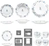 Neptun 30-częściowy zestaw porcelany z motywami morskimi Podgląd zdjęcia produktu 4