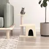 vidaXL Kratzbaum mit Sisal-Kratzsäulen Creme 48 cm Produktbild-Vorschau 2