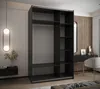 MEBLE KRYSPOL LUX 3 Schrank - 245,5x150x64cm - Schwarz, Produktbild-Vorschau 5