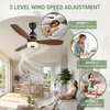 Wentylator sufitowy z oświetleniem, Ø 60 cm, 48 W, lampa Podgląd zdjęcia produktu 2