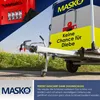 MASKO® Anhängerschloss Zahlenschloss mit 4 Stellig Code für Produktbild-Vorschau 5