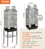 Gabbia per uccelli VEVOR, 45,7x35,5x151 cm, voliera per Anteprima dell’immagine prodotto 7