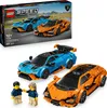 LEGO Speed Champions Lamborghini Revuelto und Huracán STO - Produktbild-Vorschau 1