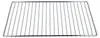 A silver metal oven rack on a white background. Anteprima dell’immagine prodotto