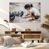 Bild auf Leinwand - Leinwandbild - Kind Vogel Karma - Produktbild-Vorschau 7