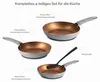BERGNER Loja Reeco - 4-Piece Set - 3 Frying Pans 18-22 and Produktbild-Vorschau 2