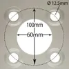 5.00x10 Zespół koła i opony do przyczepy 4 kolce 100 mm PCD Podgląd zdjęcia produktu 7