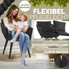 tillvex® Gartenstuhl 4er Set Wetterfest mit Armlehne | Produktbild-Vorschau 6