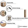 Collage of product features and benefits for a bookshelf. Produktbild-Vorschau