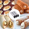 Backform, 12er Set Edelstahl Schaumrollen-Formen Spirale Produktbild-Vorschau 5