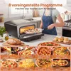 COSTWAY, horno eléctrico para pizza de 1700W, ideal para Vista previa de la imagen del producto 5