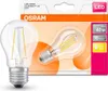 A product package for an Osram LED light bulb, with the bulb itself partially visible. Náhľad obrázku produktu