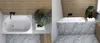 ECOLAM Baignoire rectangle acrylique Mini Polimat 100x65 cm Voir les images du produit 5
