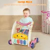 2 in 1 Lauflernhilfe Lauflernwagen Spielmatte mit Produktbild-Vorschau 5