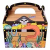 TE-Trend 12 Stück Schatztruhe Kinder Piraten Geschenkbox Produktbild-Vorschau 2