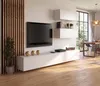 TV-Lowboard Fernsehschrank SIMPLY HÄNGEND Weiß Matt/Weiß Produktbild-Vorschau 3