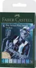FABER-CASTELL Tuschest. Pitt Artist Pen Blues 8er Produktbild-Vorschau 1
