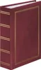 A burgundy photo album with gold decorative trim is shown against a white background. Anteprima dell’immagine prodotto