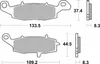 BREMBO Bremsbeläge Bremsklötze 07KA19SA Produktbild-Vorschau 6