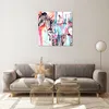 Bilder auf glas - Zebra Tiere Natur bunte - 60x60cm - Produktbild-Vorschau 7