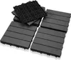 Jayseuw Terrassenfliesen aus Kunststoff, Klicksystem, WPC Produktbild-Vorschau 8