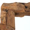 HOLZSPIEGEL "TEAK 50" | Teakkholz, 50x50 cm | Wandspiegel Produktbild-Vorschau 5