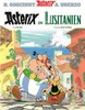 The cover of an Asterix comic book titled "Asterix in Lusitanien", featuring the characters Asterix and Obelix walking down a street with buildings and the sea in the background. Voir les images du produit