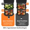 XXL Heißluftfritteuse 10 L Doppelkorb Airfryer 2700 W, Produktbild-Vorschau 2