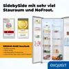 Exquisit Side-by-Side SBS546-040E inoxlook | No Frost | Produktbild-Vorschau 2