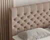 Chesterfield Boxspringbett, Kontinentalbett aus Samt, Produktbild-Vorschau 4