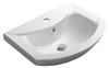 Aqualine ZERO Keramik-Waschtisch 55x43,5cm, weiß Produktbild-Vorschau 1