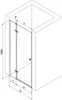 Mexen Roma Drehbare Duschtür 105 cm, Transparent, Chrom - Produktbild-Vorschau 6