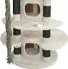 Kratzbaum Katzenbaum beige 146 x 83 x 60 cm Produktbild-Vorschau 2