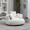 Sweiko Lazy Sofa Durevole Comfort Lounger Alto Schienale Anteprima dell’immagine prodotto 9
