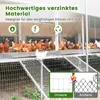 Pletivo COSTWAY jemné pletivo 15mx0,6m, otvor 50x25mm, Náhľad obrázku produktu 4