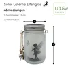 UNUS Solarlicht Schmetterlingsfee Solar Laterne Feenglas Produktbild-Vorschau 5