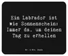 Mr. & Mrs. Panda Mousepad Spruch Labrador Sonnenschein - Produktbild-Vorschau 1