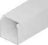 A white cable duct is shown from a slightly angled perspective. Produktbild-Vorschau