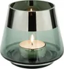 Fink JONA, Teelichthalter, Glas, Silberfolie, glatt, Produktbild-Vorschau 1