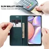 Galaxy A10S Hülle, LaimTop Retro Kunstledertasche TPU Produktbild-Vorschau 5