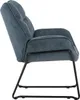 Wohnzimmer Set Aliano blau & Beistelltisch Fermo 2er Set Produktbild-Vorschau 2