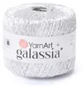 YarnArt Galassia Paillettengarn 5826 Weiß 25g Produktbild-Vorschau 1