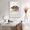 Gerahmtes Poster - Rahmen in heller Eiche - Adler Vogel Produktbild-Vorschau 6